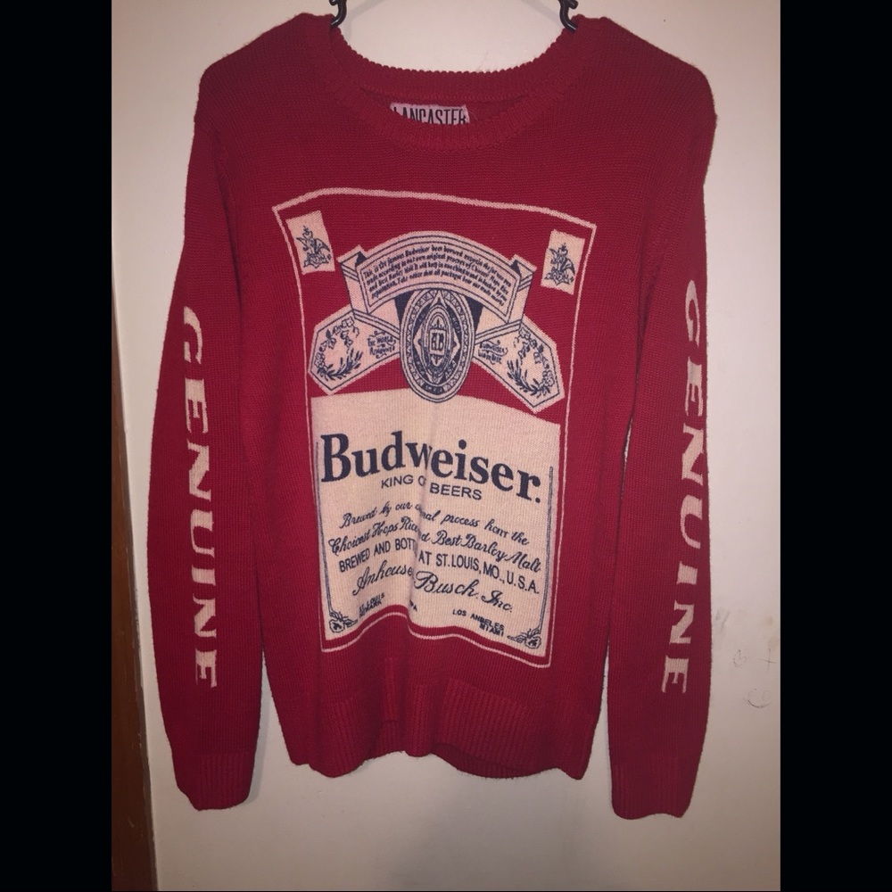 Lancaster Budweiser Sweater